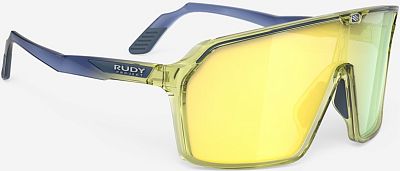 Превью  Велоочки RUDY PROJECT Spinshield Crystal Blue/Apple Green, Линзы: Multilaser Yellow (SP720530-0000)